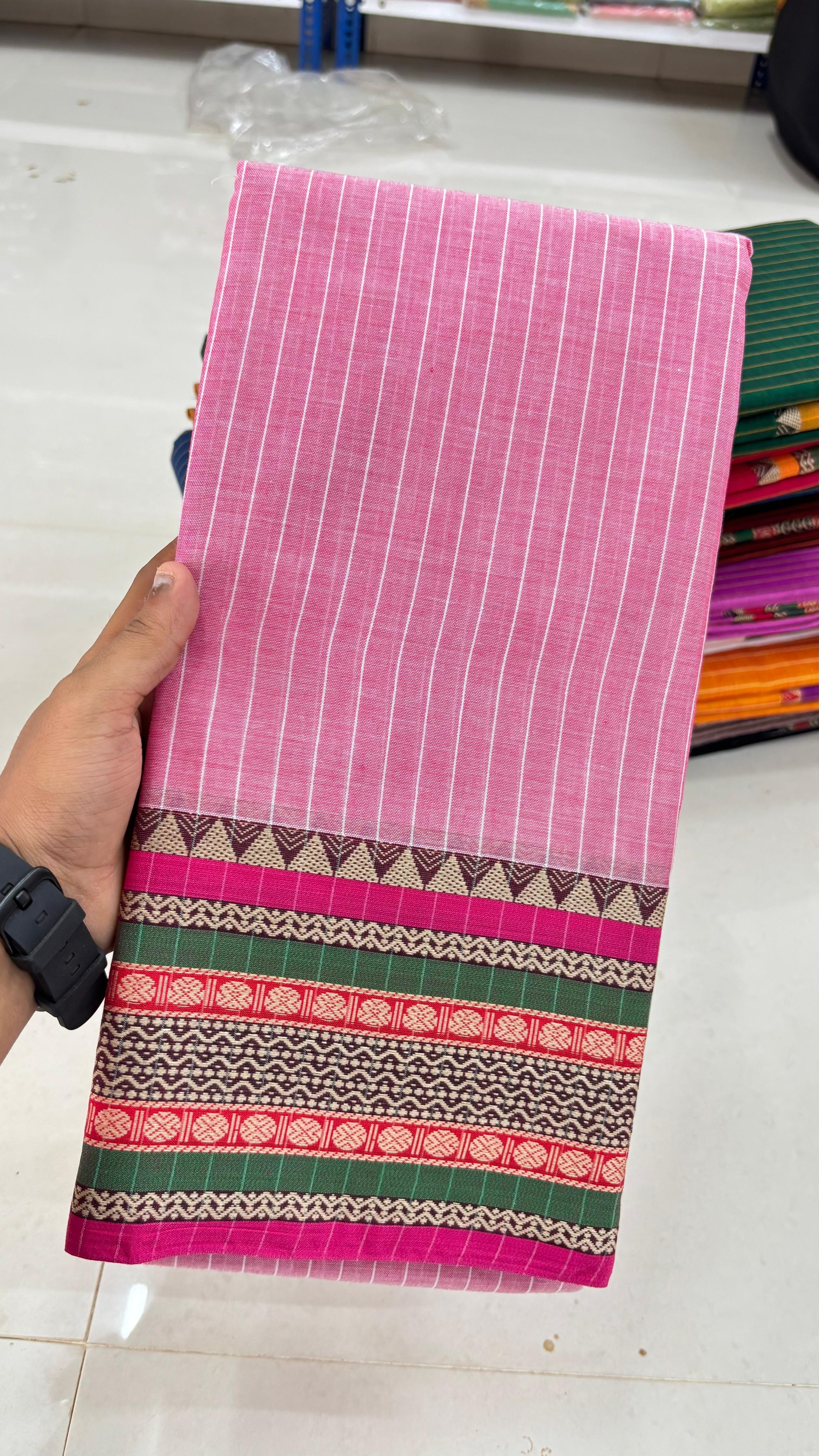 Narayan Peth Pure Cotton Saree